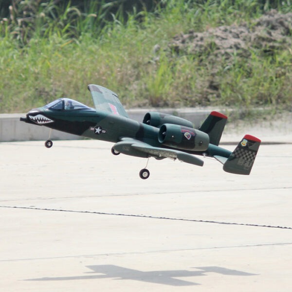 Dynam A-10 Thunderbolt II V2 Green Twin 64mm EDF RC Jet - Image 6