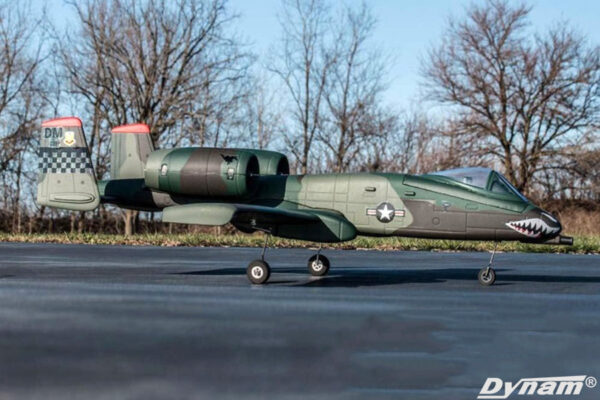 Dynam A-10 Thunderbolt II V2 Green Twin 64mm EDF RC Jet - Image 3