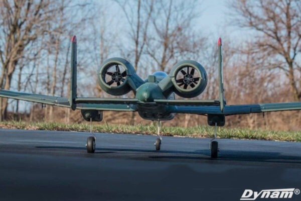 Dynam A-10 Thunderbolt II V2 Green Twin 64mm EDF RC Jet - Image 4