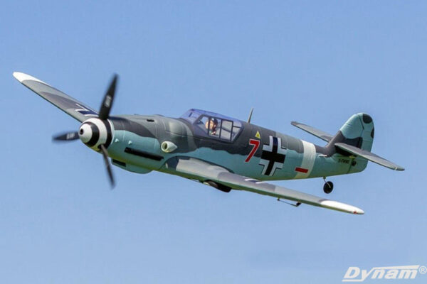Dynam Messerschmitt BF-109 V2 RC Warbird Plane 1.27m Wingspan