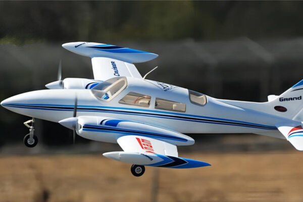 Dynam Cessna 310 Grand Cruiser V2 Blue Twin Motor RC Scale Plane 1.28m Wingspan