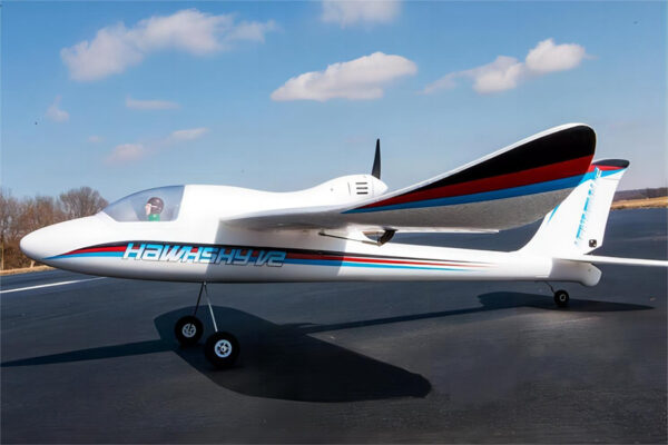 Dynam Hawksky V2 Glider RC Airplane 1.37m Wingspan - PNP - DY8925 - Image 4